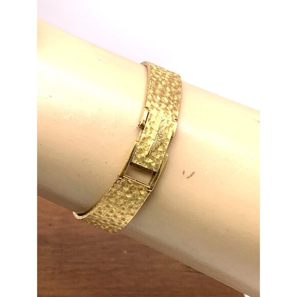 Longines Womens Watch 18k Yellow Gold Textured Vintage 1974 Swiss Hand Wind 15mm - Picture 12 of 16